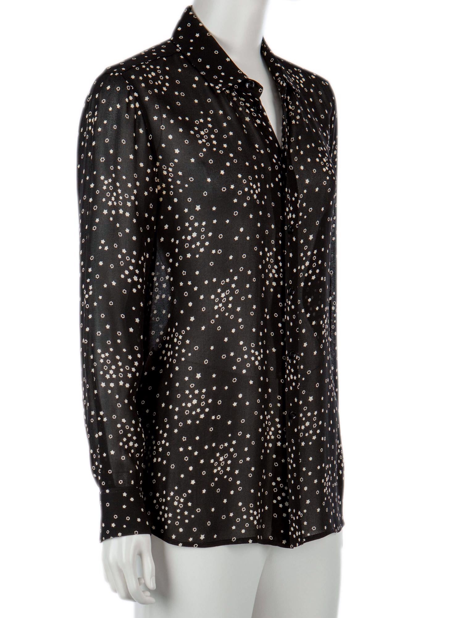 Bayan Siyah SAINT LAURENT GÖMLEK