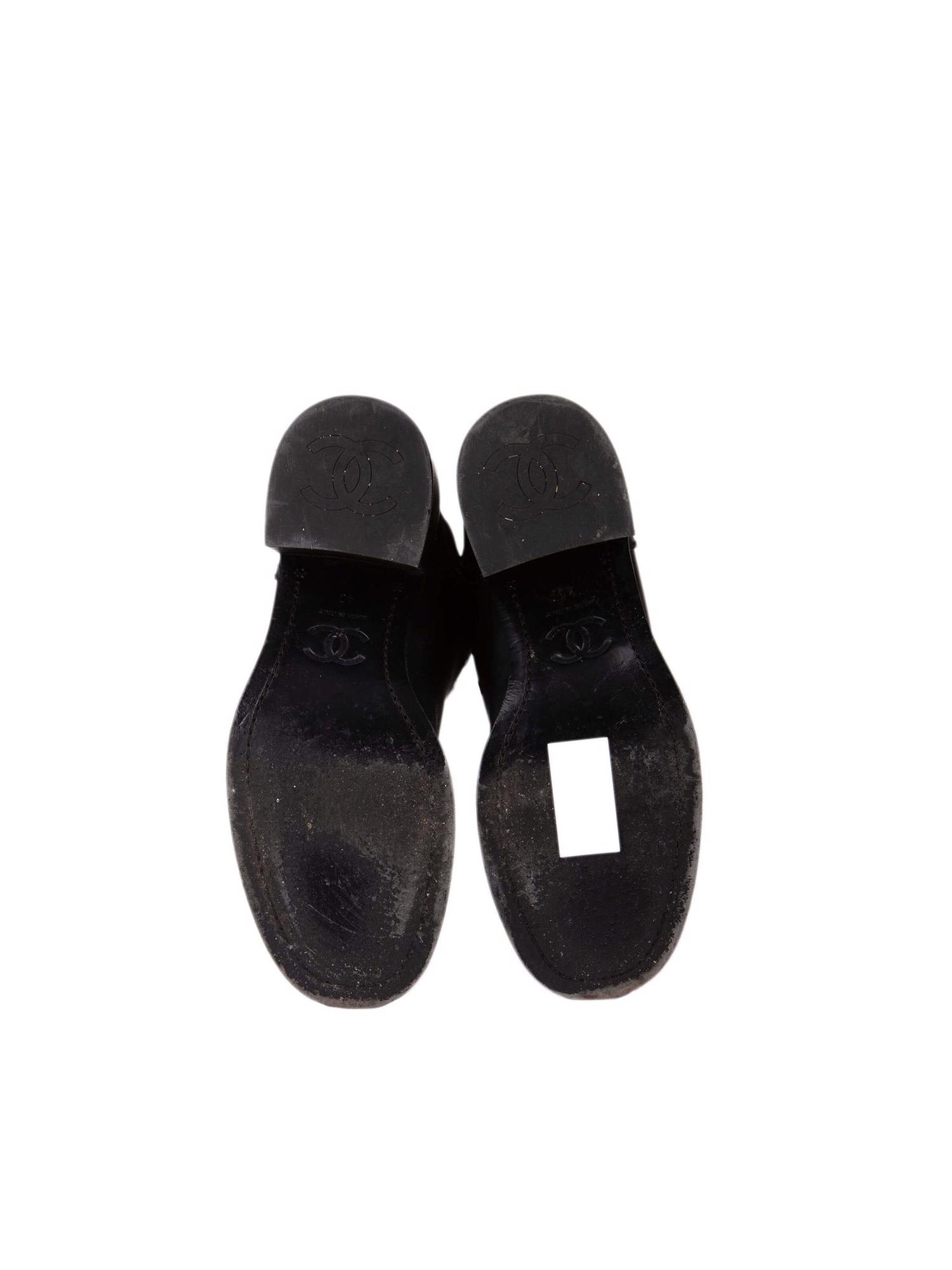 Bayan Siyah CHANEL ÇİZME