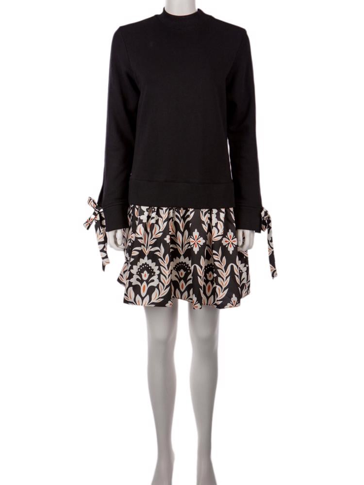 Bayan Siyah LA DOUBLEJ ELBİSE