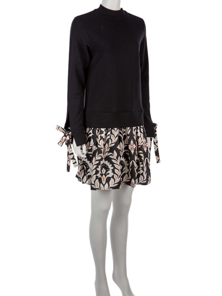 Bayan Siyah LA DOUBLEJ ELBİSE