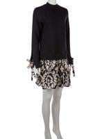 Bayan Siyah LA DOUBLEJ ELBİSE