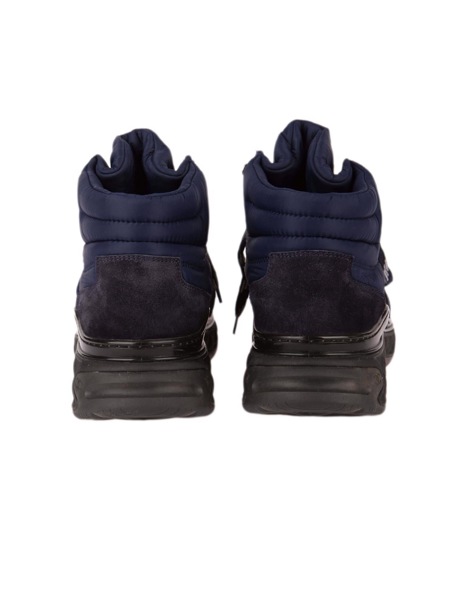 Bayan Lacivert CHANEL SNEAKER BOT