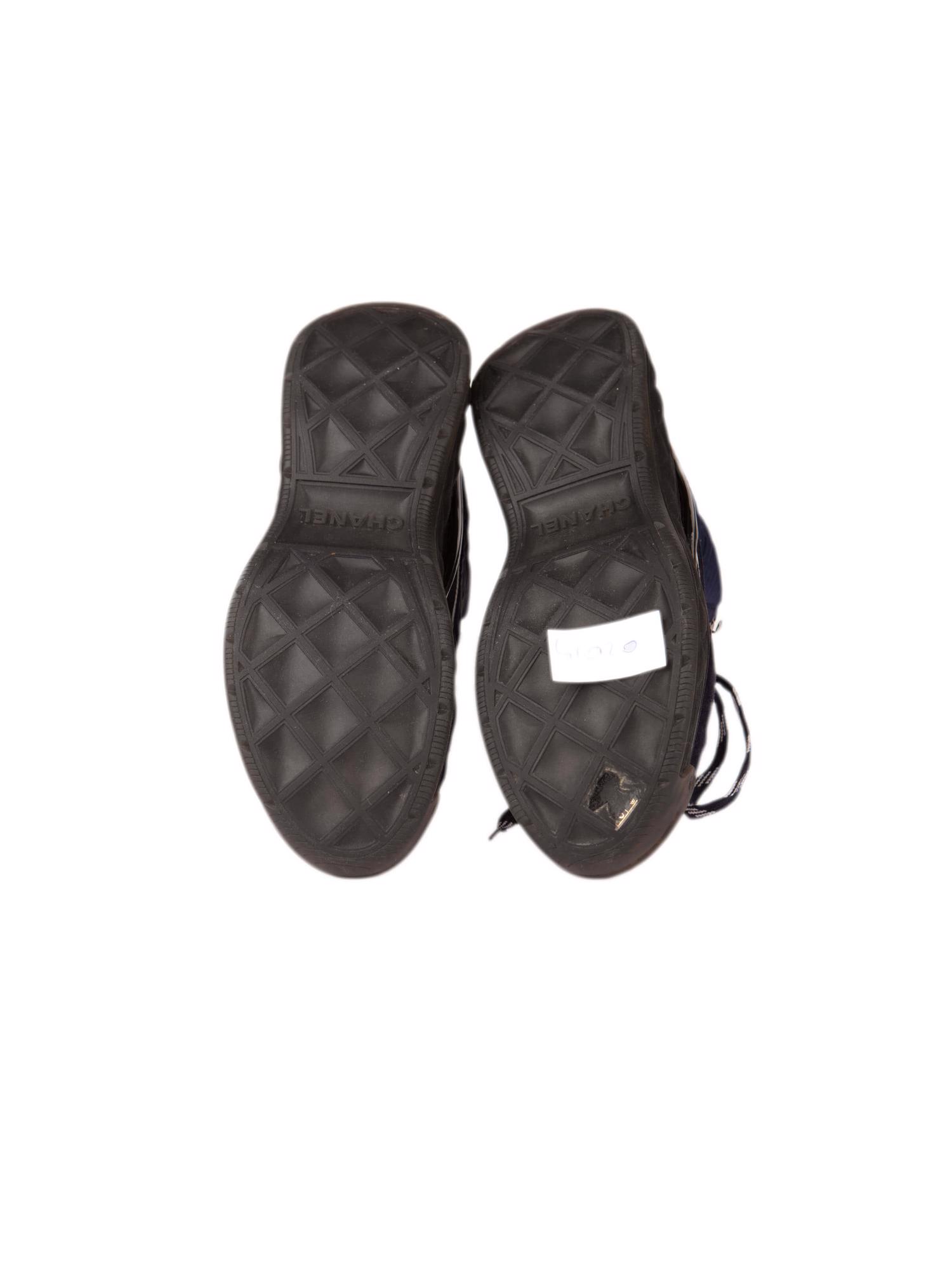 Bayan Lacivert CHANEL SNEAKER BOT