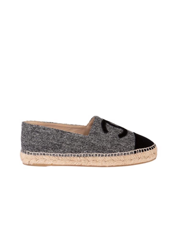Bayan Gri CHANEL ESPADRİL