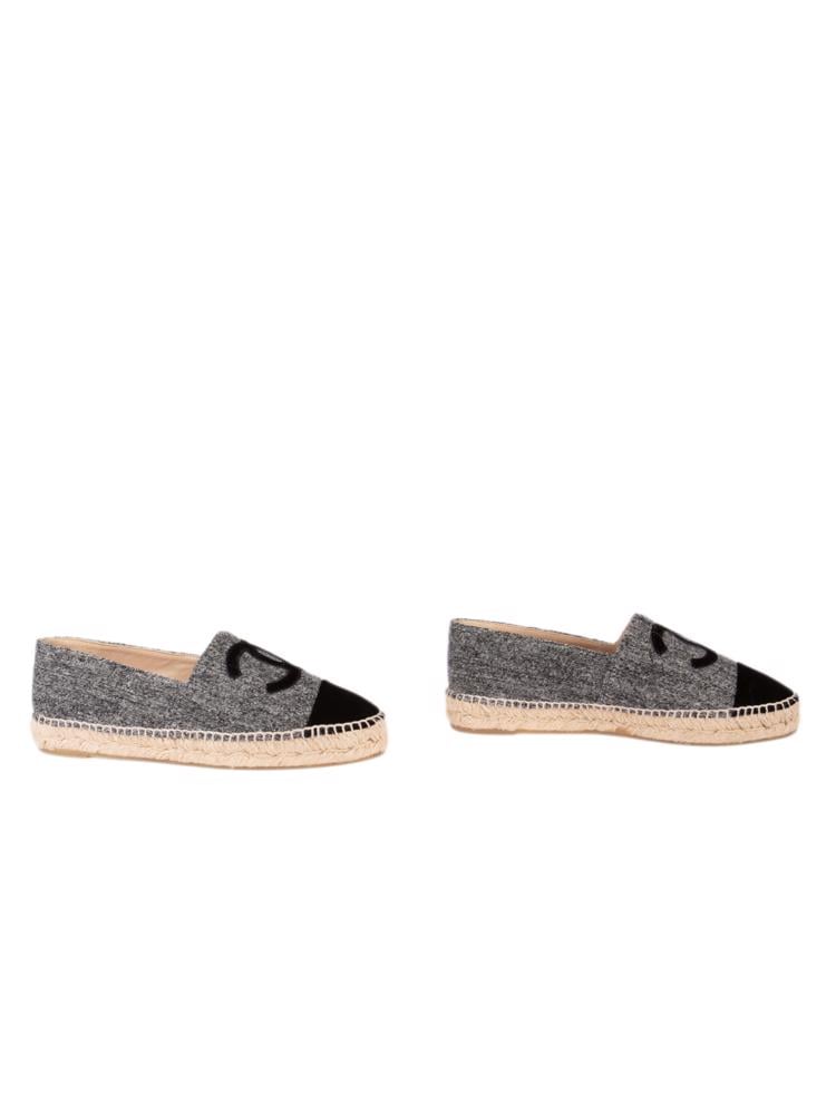 Bayan Gri CHANEL ESPADRİL