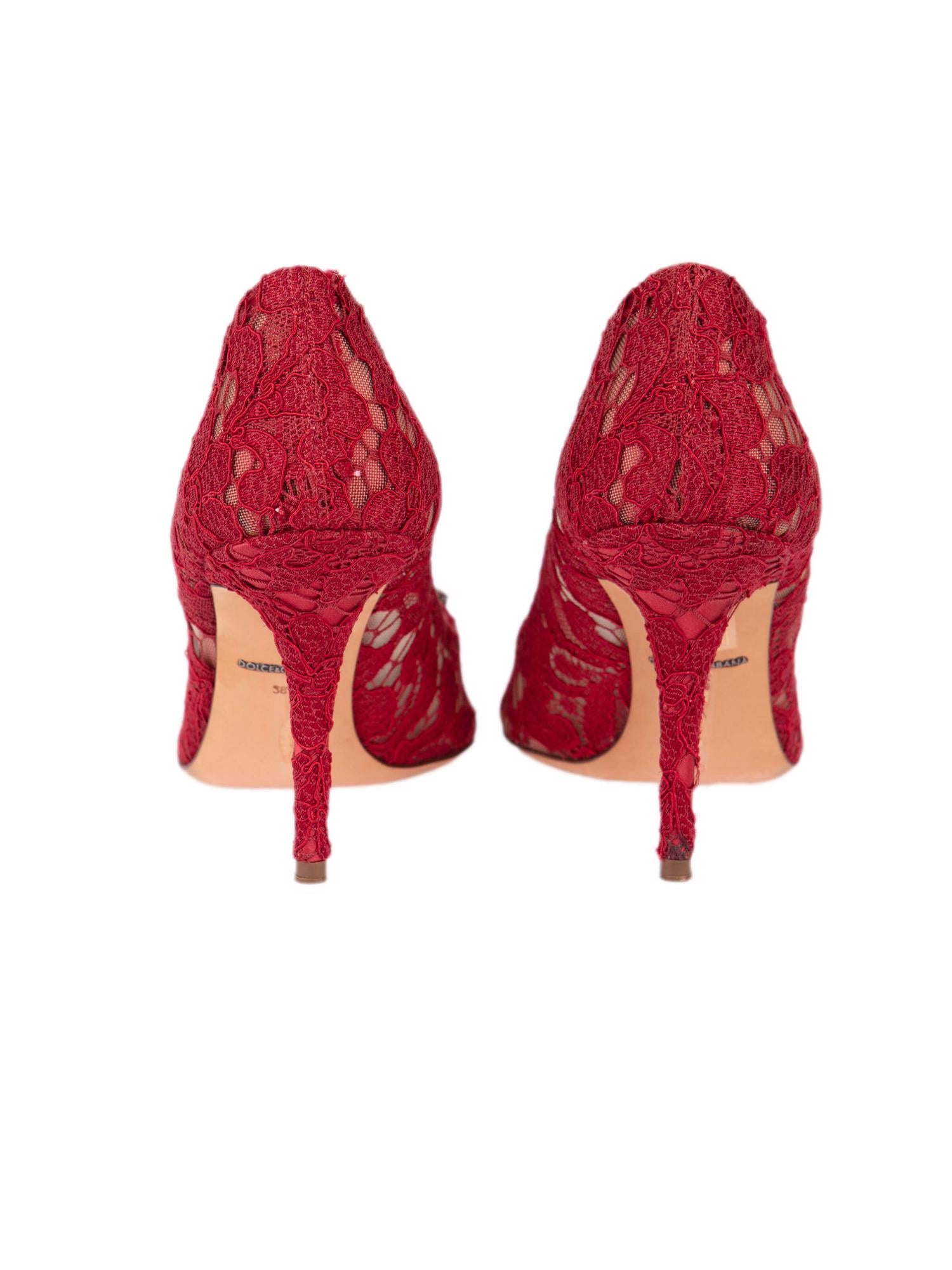 Bayan Kırmızı DOLCE&GABBANA AYAKKABI