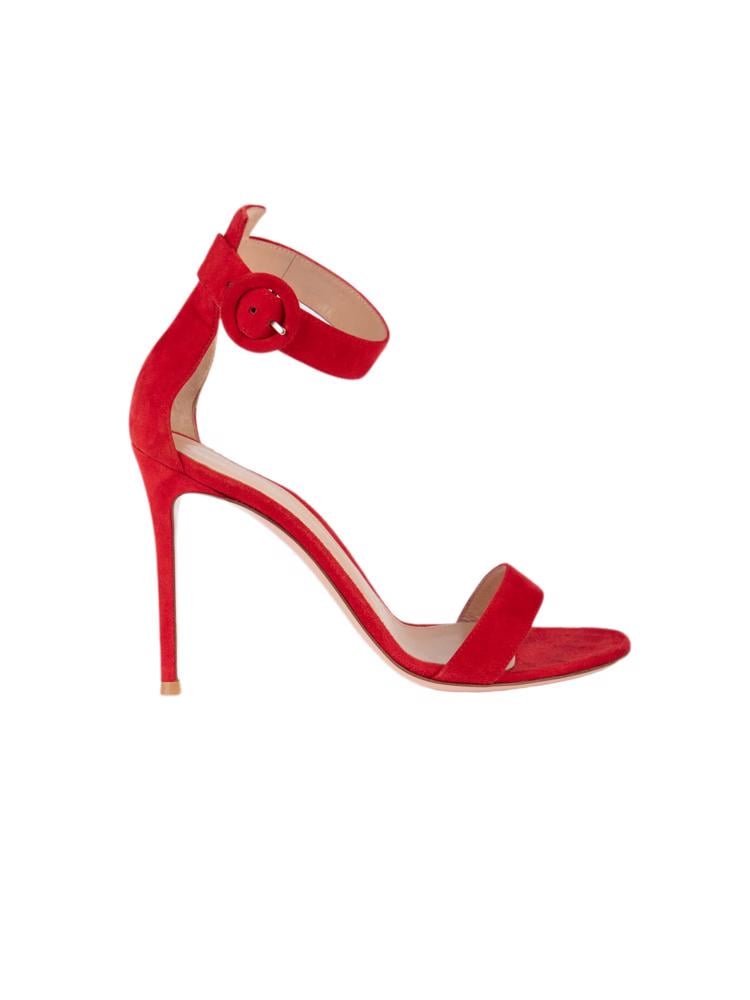 Bayan Kırmızı GIANVITO ROSSI AYAKKABI