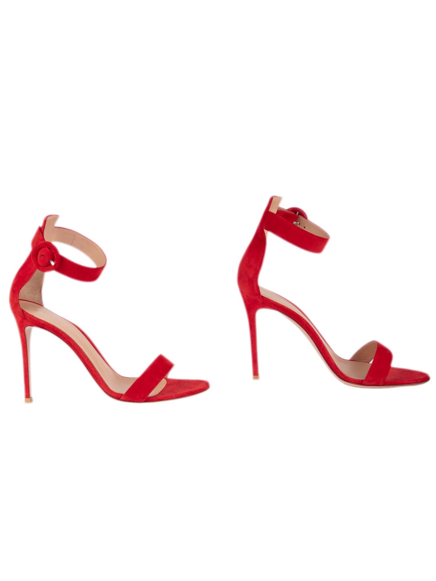 Bayan Kırmızı GIANVITO ROSSI AYAKKABI