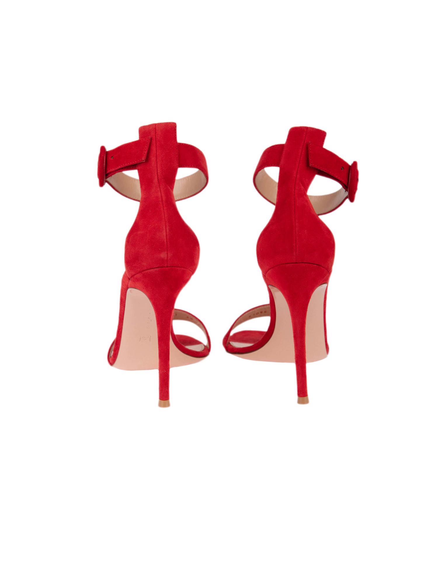 Bayan Kırmızı GIANVITO ROSSI AYAKKABI