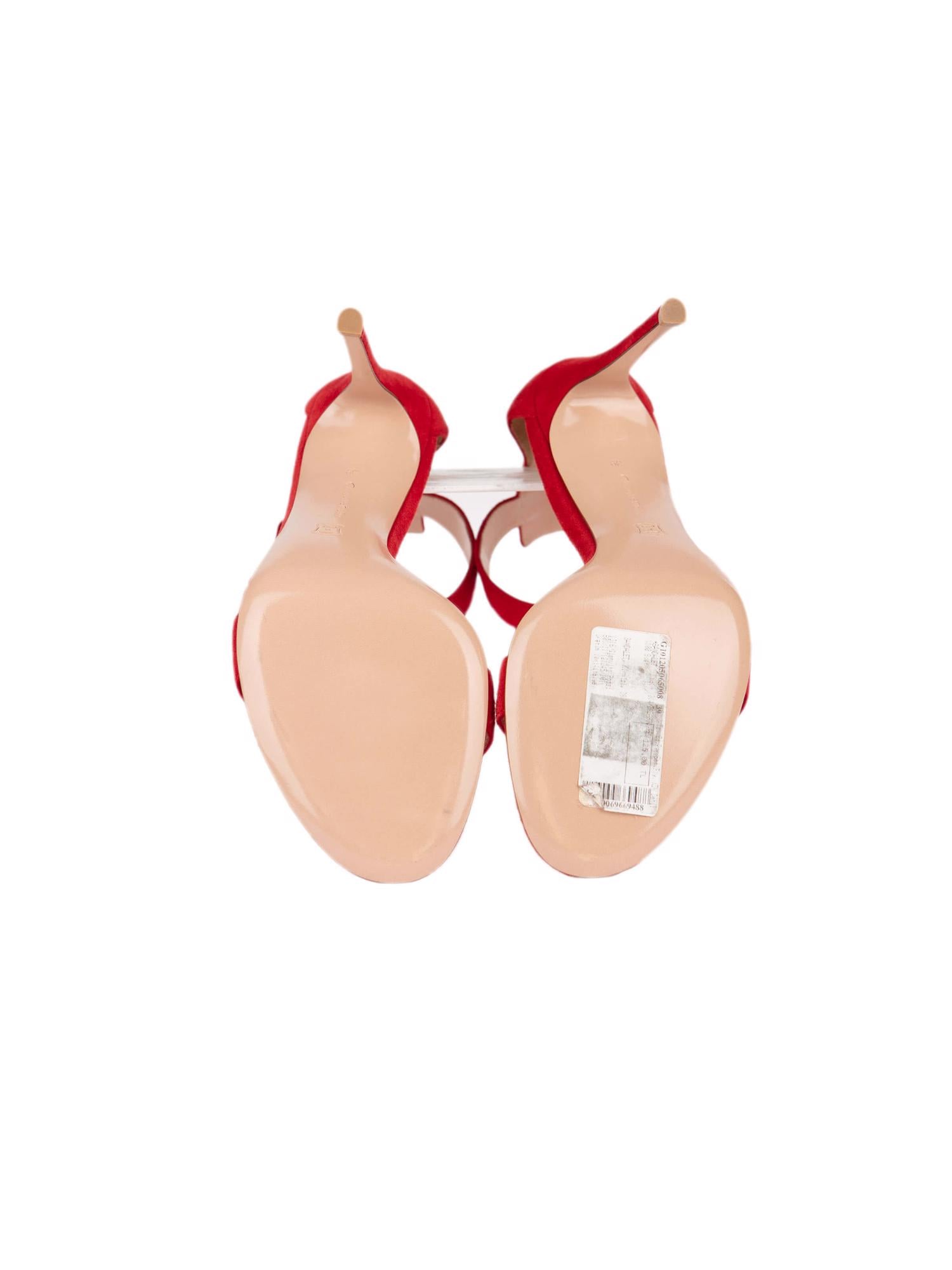 Bayan Kırmızı GIANVITO ROSSI AYAKKABI