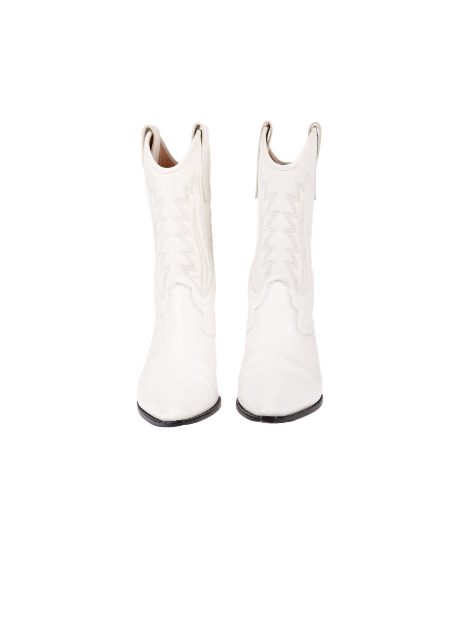 Bayan Beyaz ISABEL MARANT ETOILE ÇİZME