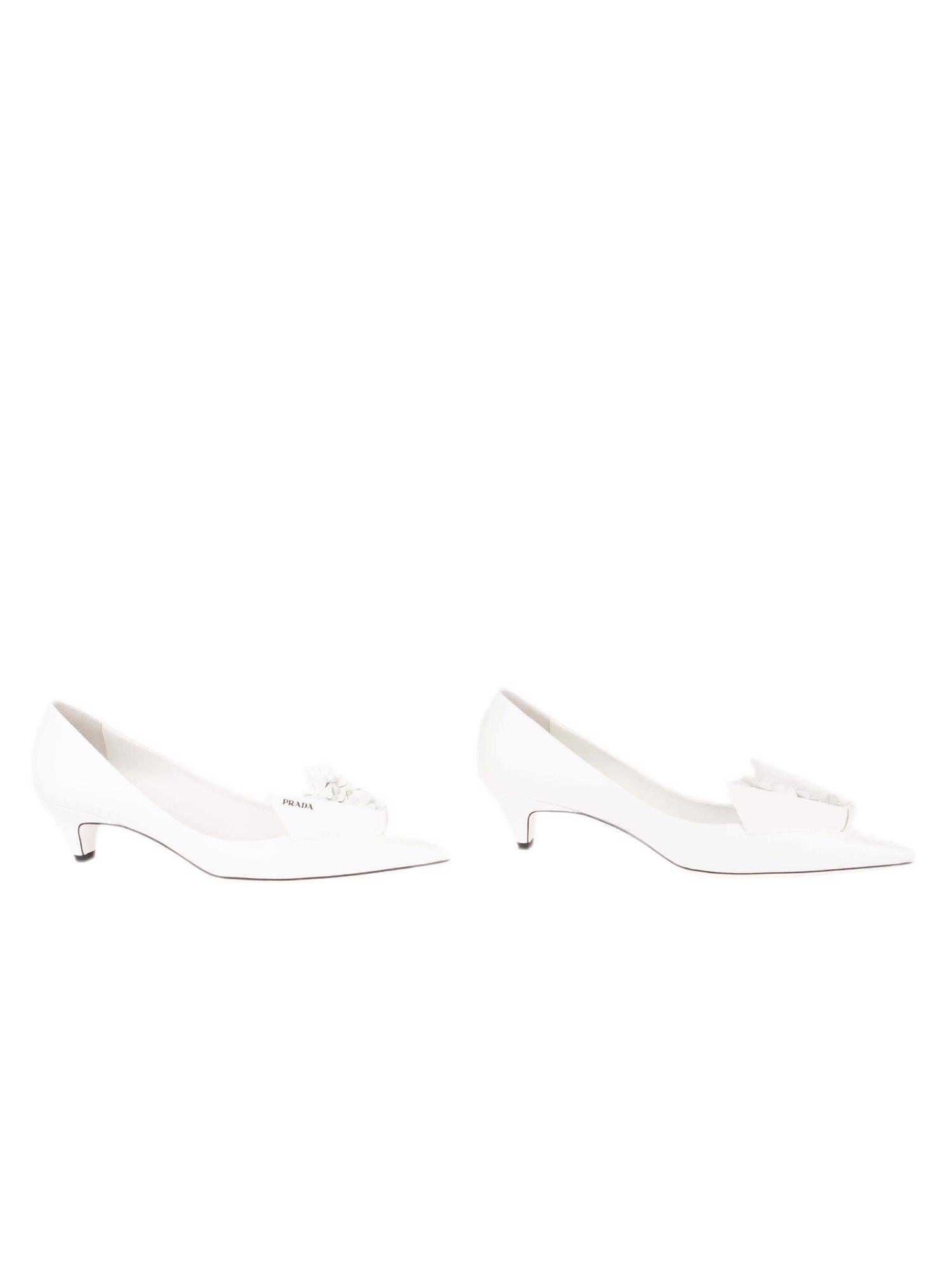 Bayan Beyaz PRADA AYAKKABI