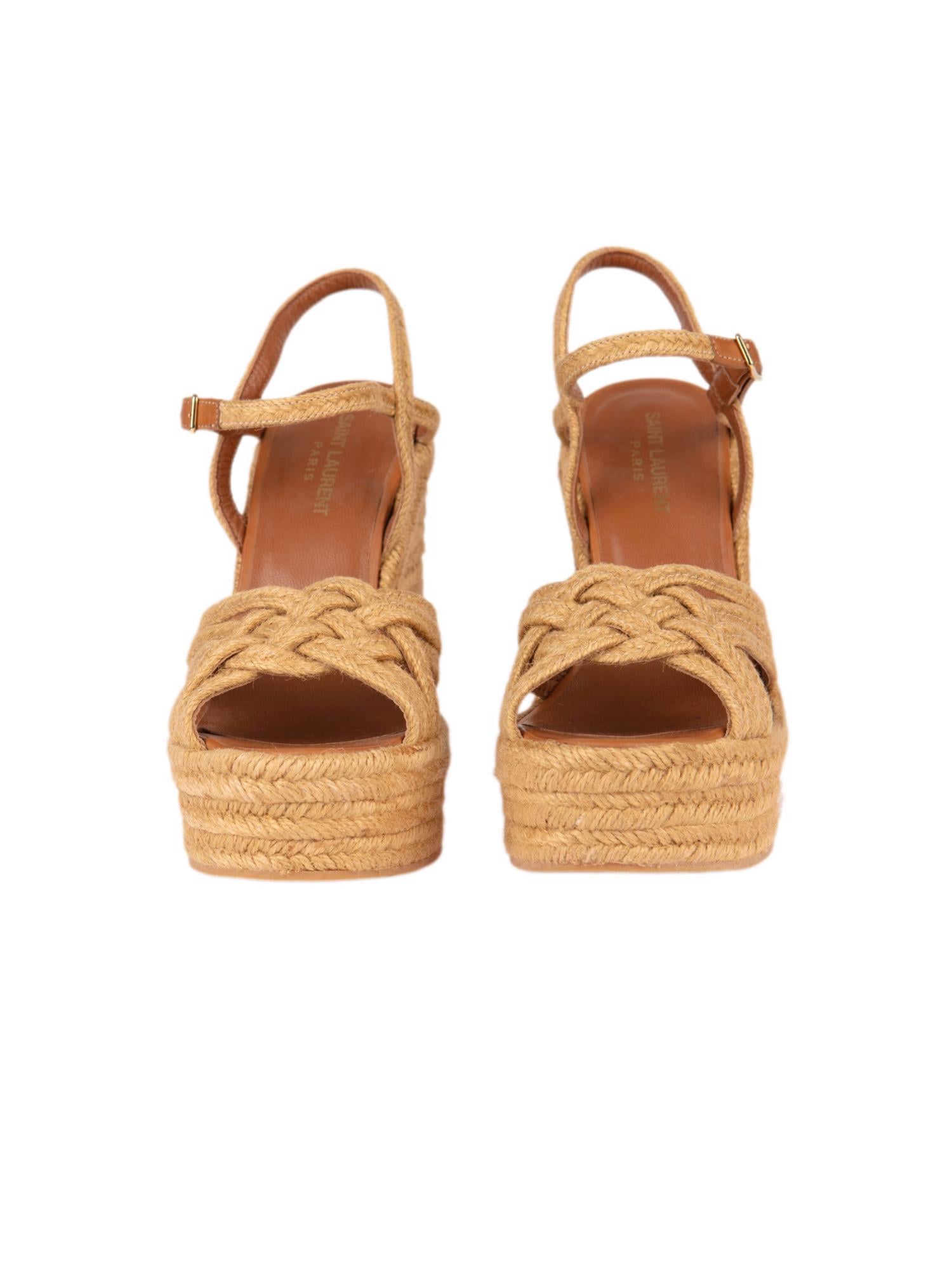 Bayan Bej SAINT LAURENT AYAKKABI