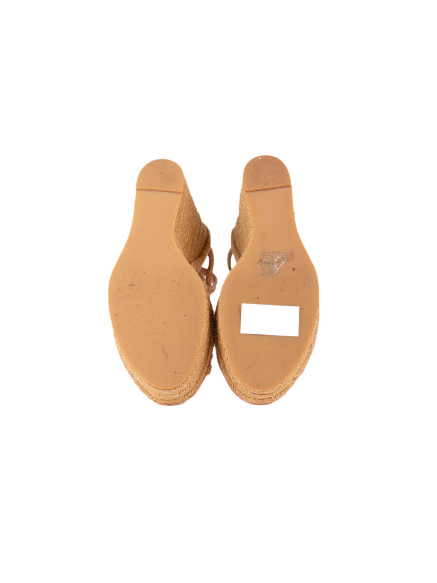 Bayan Bej SAINT LAURENT AYAKKABI