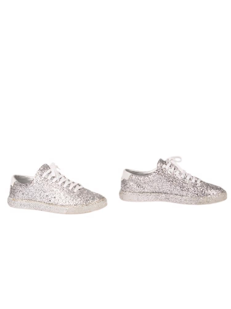 Bayan Gümüş SAINT LAURENT SNEAKER