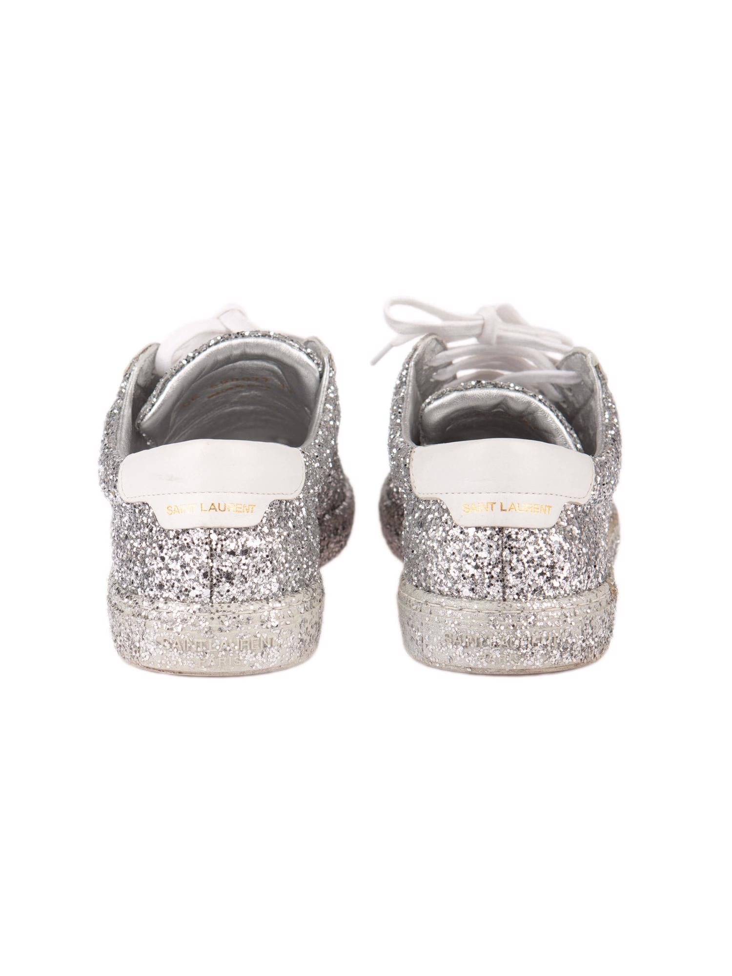 Bayan Gümüş SAINT LAURENT SNEAKER