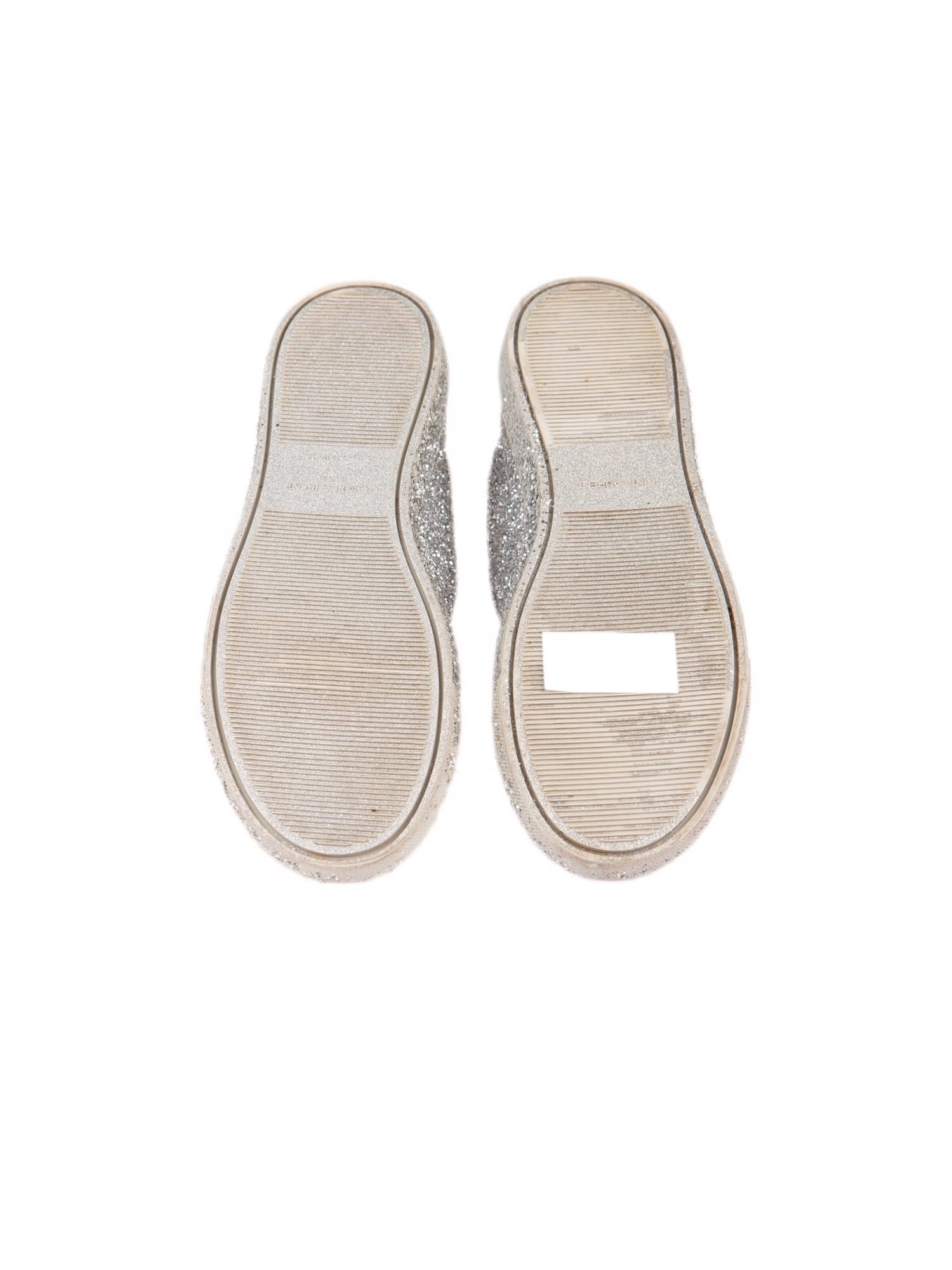 Bayan Gümüş SAINT LAURENT SNEAKER