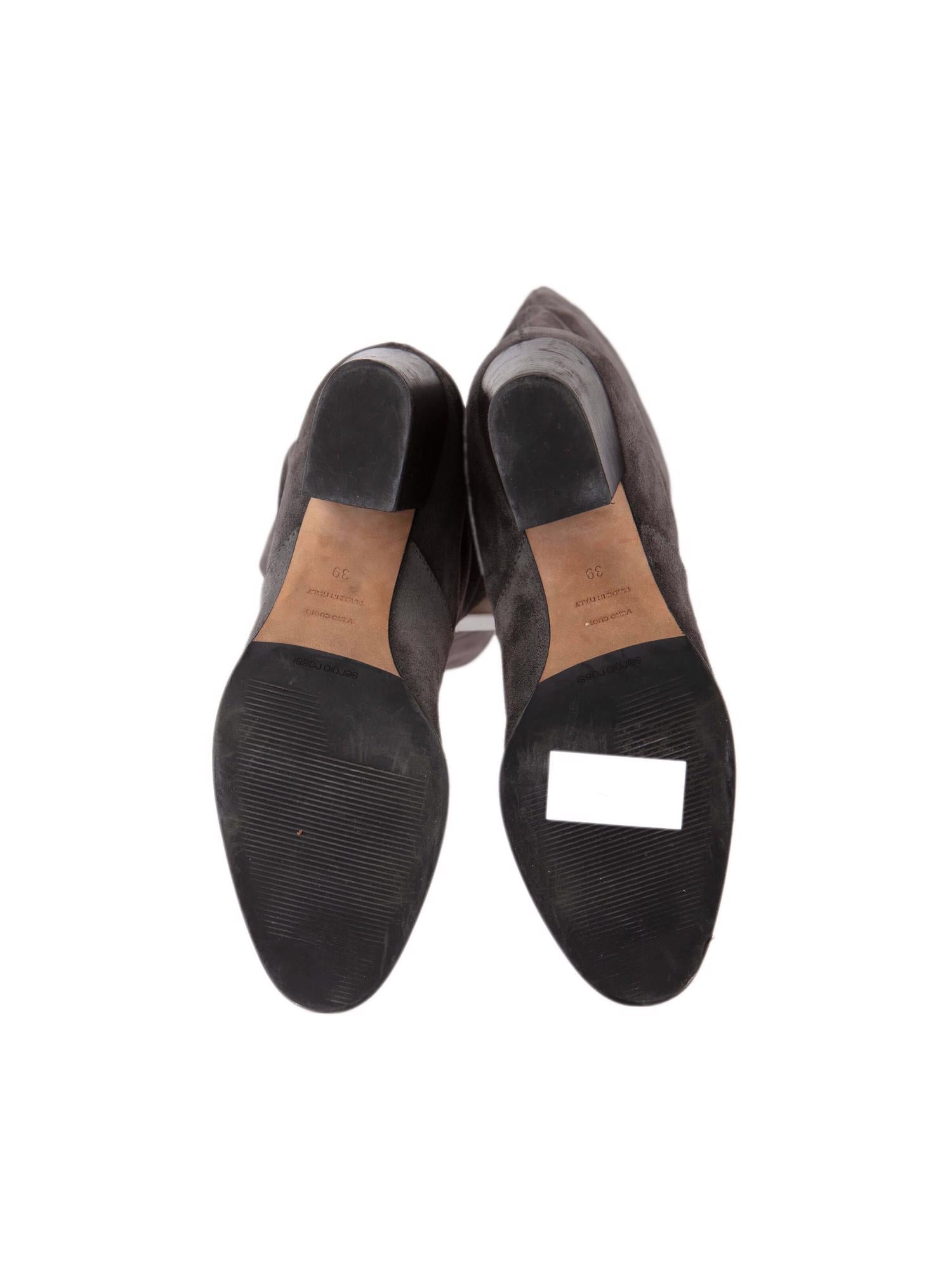 Bayan Gri SERGIO ROSSI ÇİZME