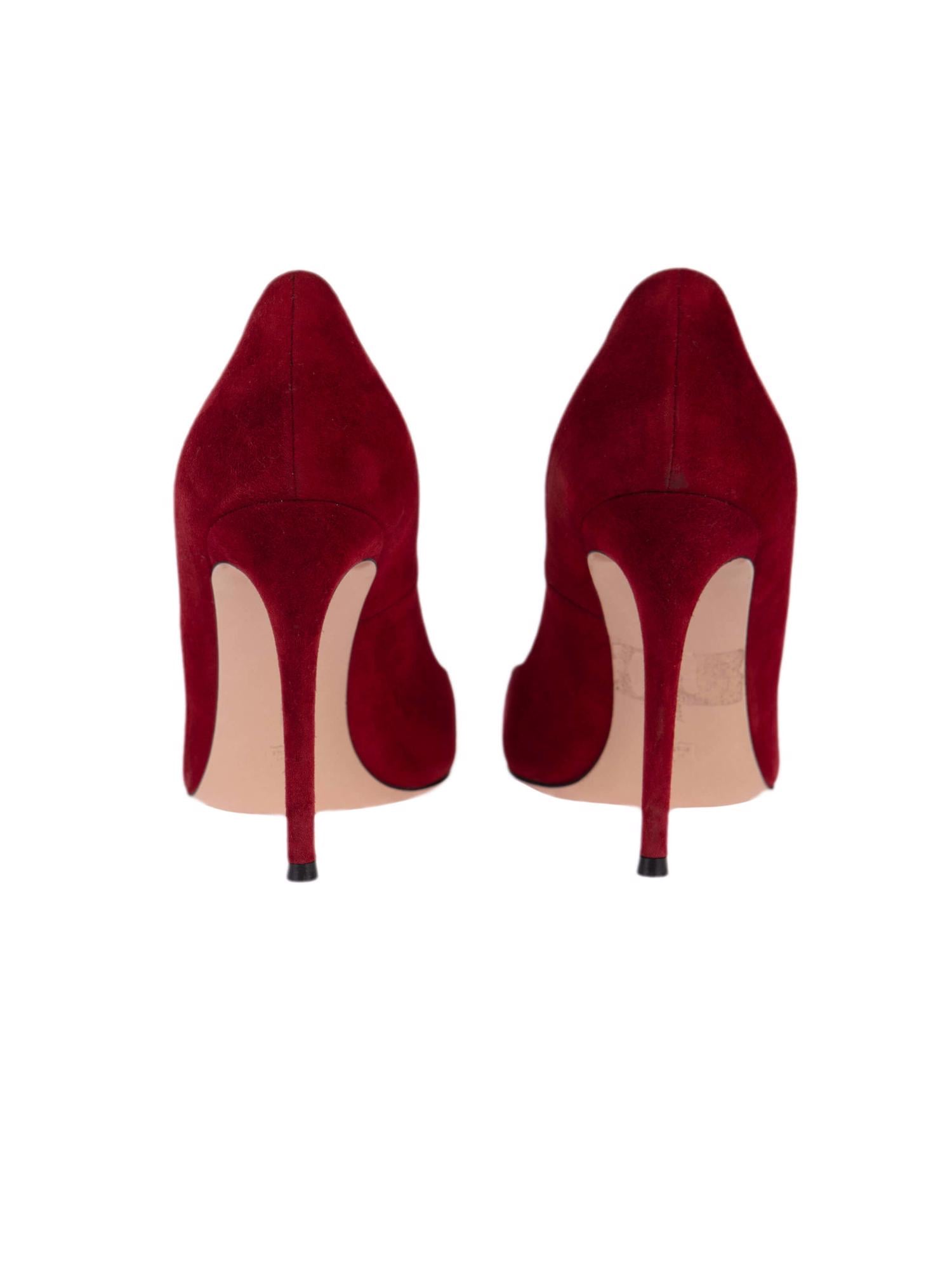 Bayan Kırmızı GIANVITO ROSSI AYAKKABI