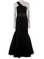 Bayan Siyah ML MONIQUE LHUILLIER ELBİSE