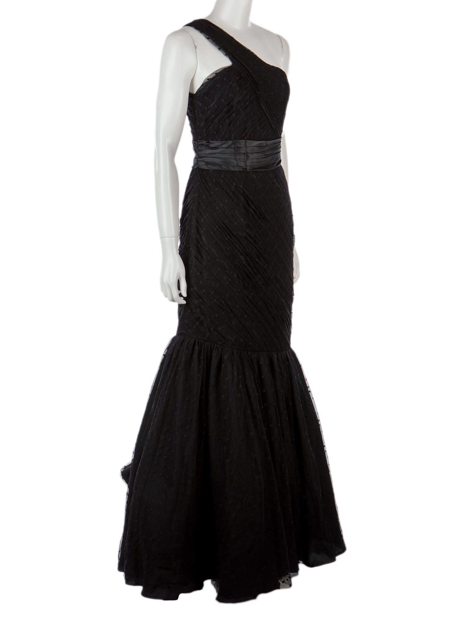 Bayan Siyah ML MONIQUE LHUILLIER ELBİSE