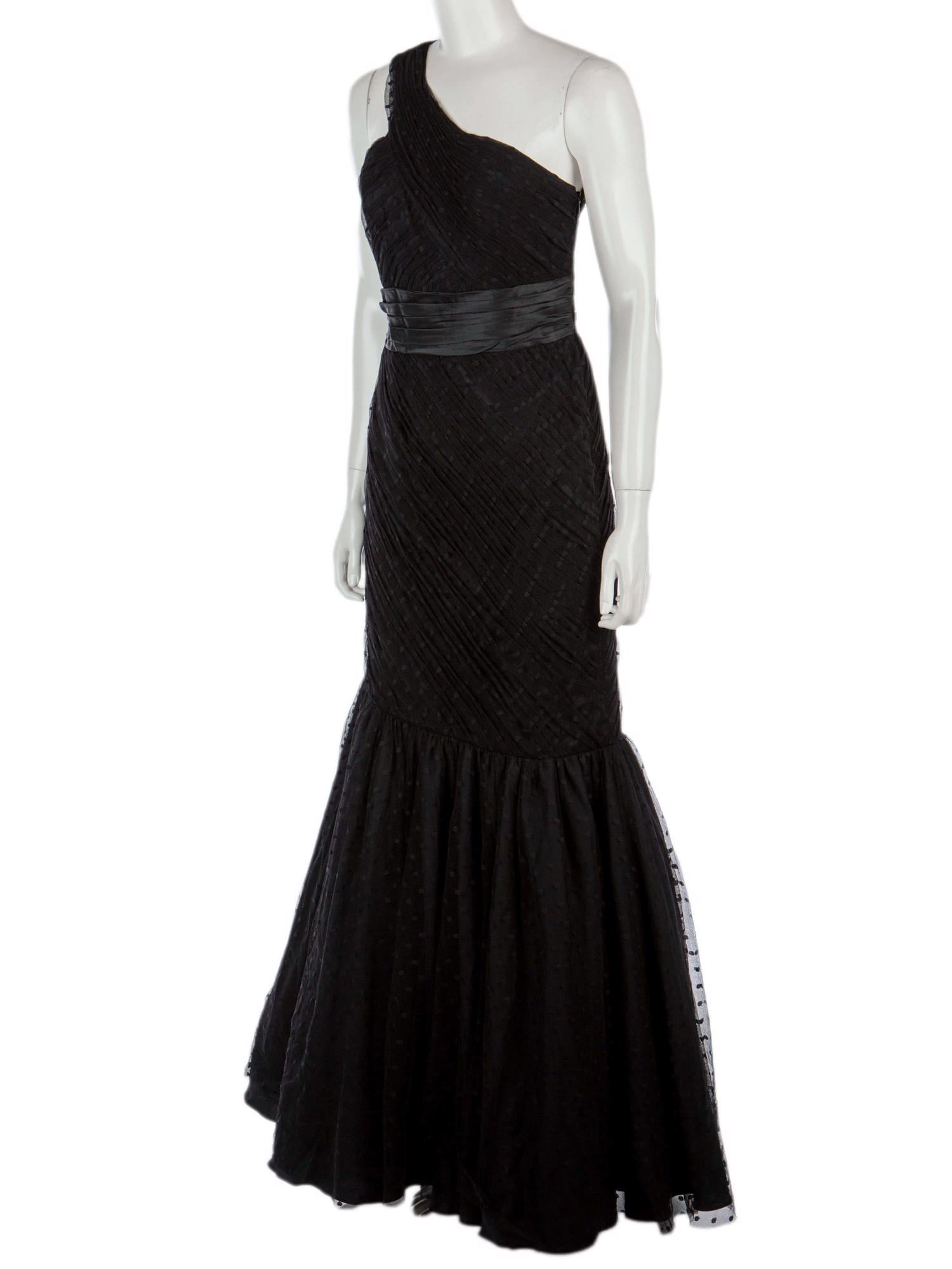 Bayan Siyah ML MONIQUE LHUILLIER ELBİSE