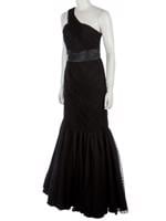 Bayan Siyah ML MONIQUE LHUILLIER ELBİSE