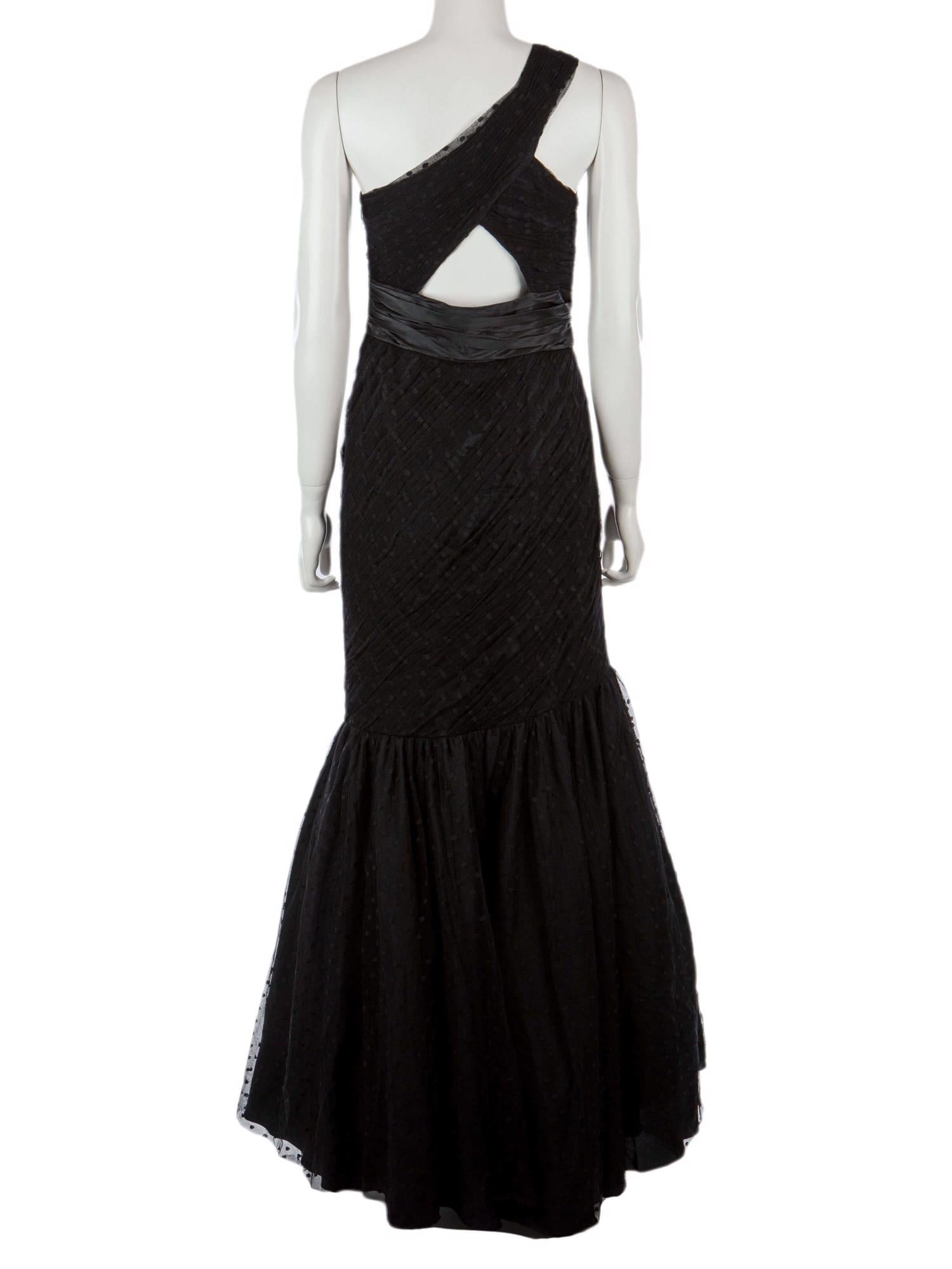 Bayan Siyah ML MONIQUE LHUILLIER ELBİSE