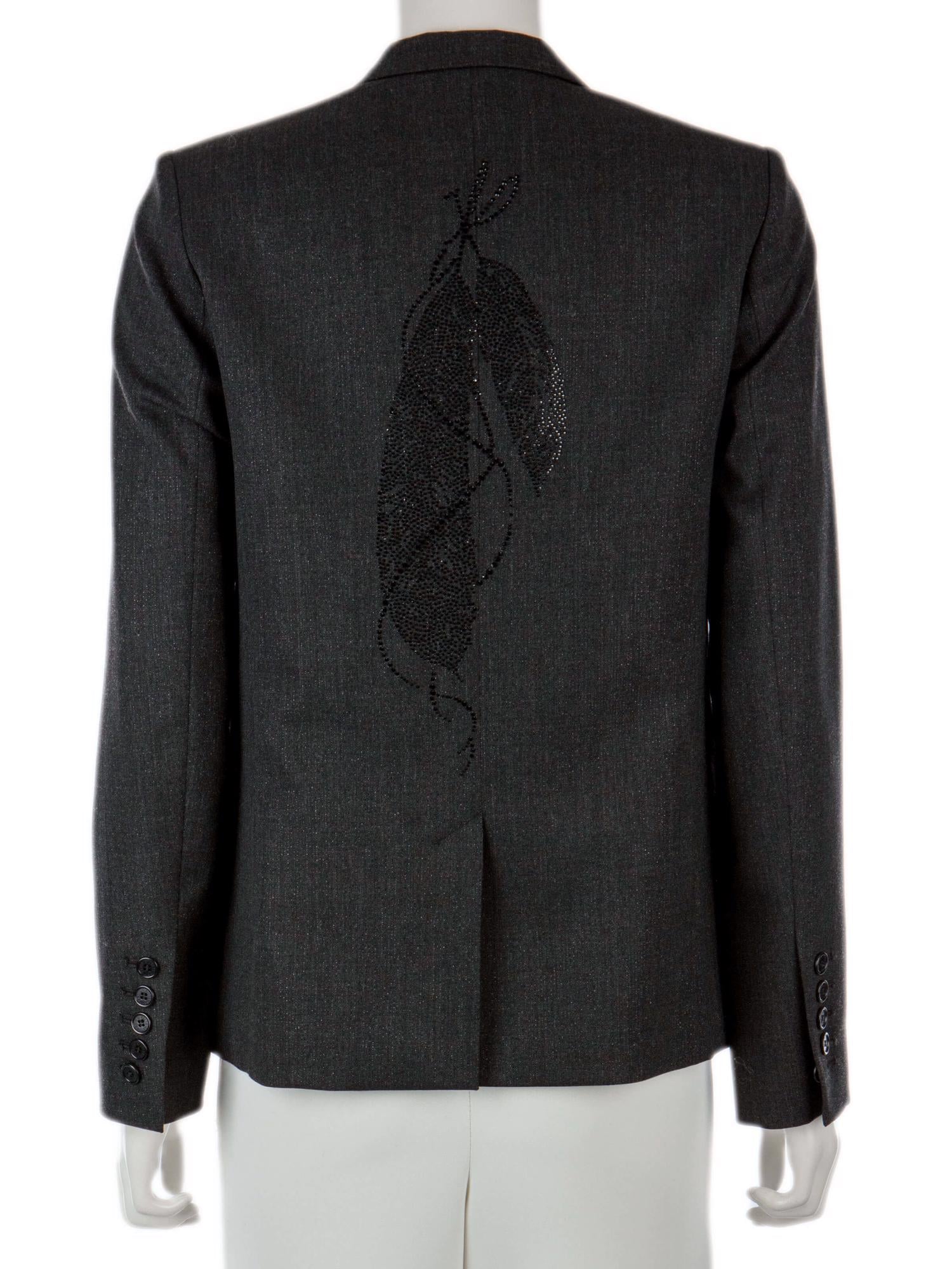 Bayan Gri ZADIG&VOLTAIRE DELUXE CEKET