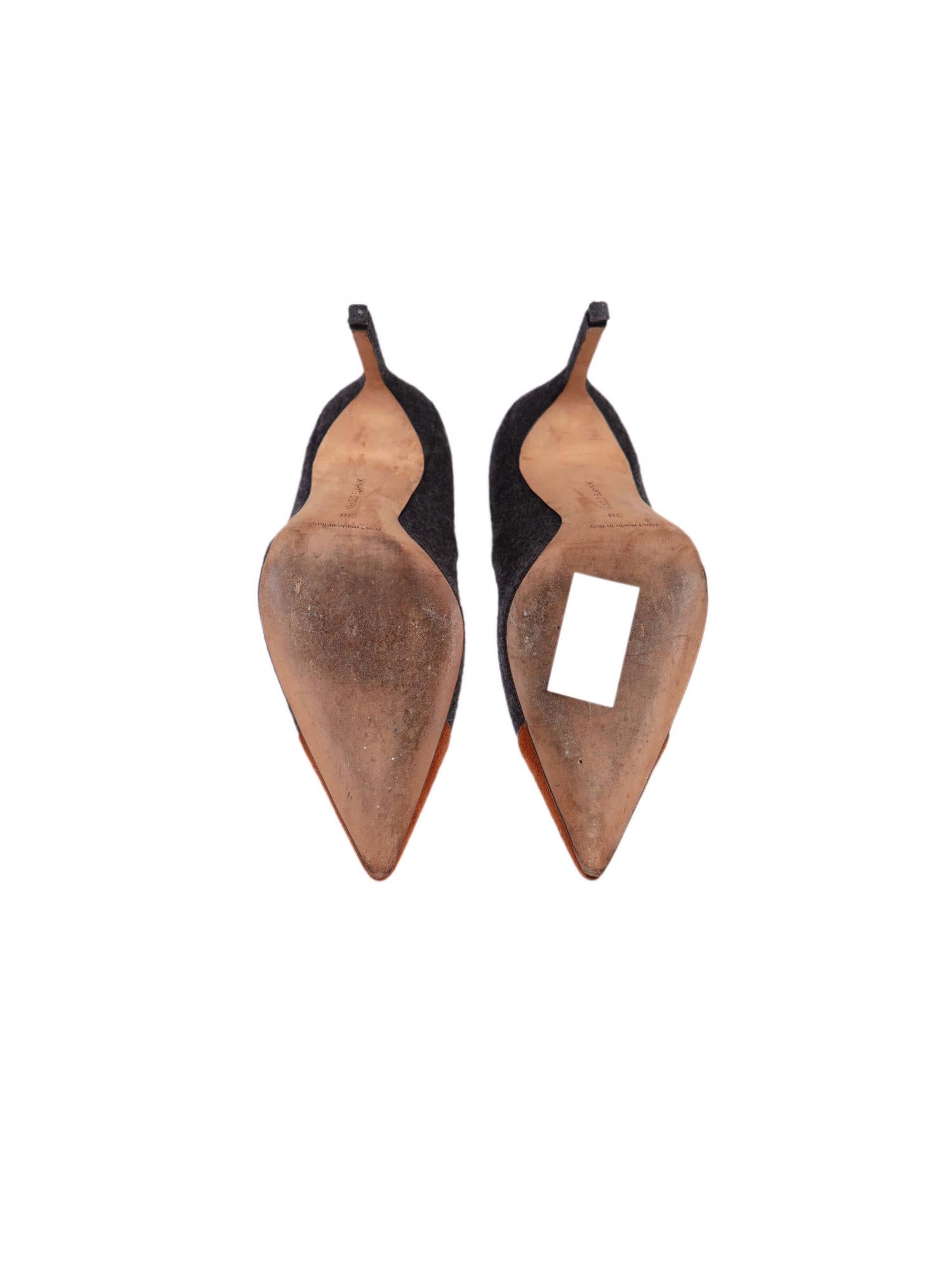 Bayan Gri MANOLO BLAHNIK AYAKKABI