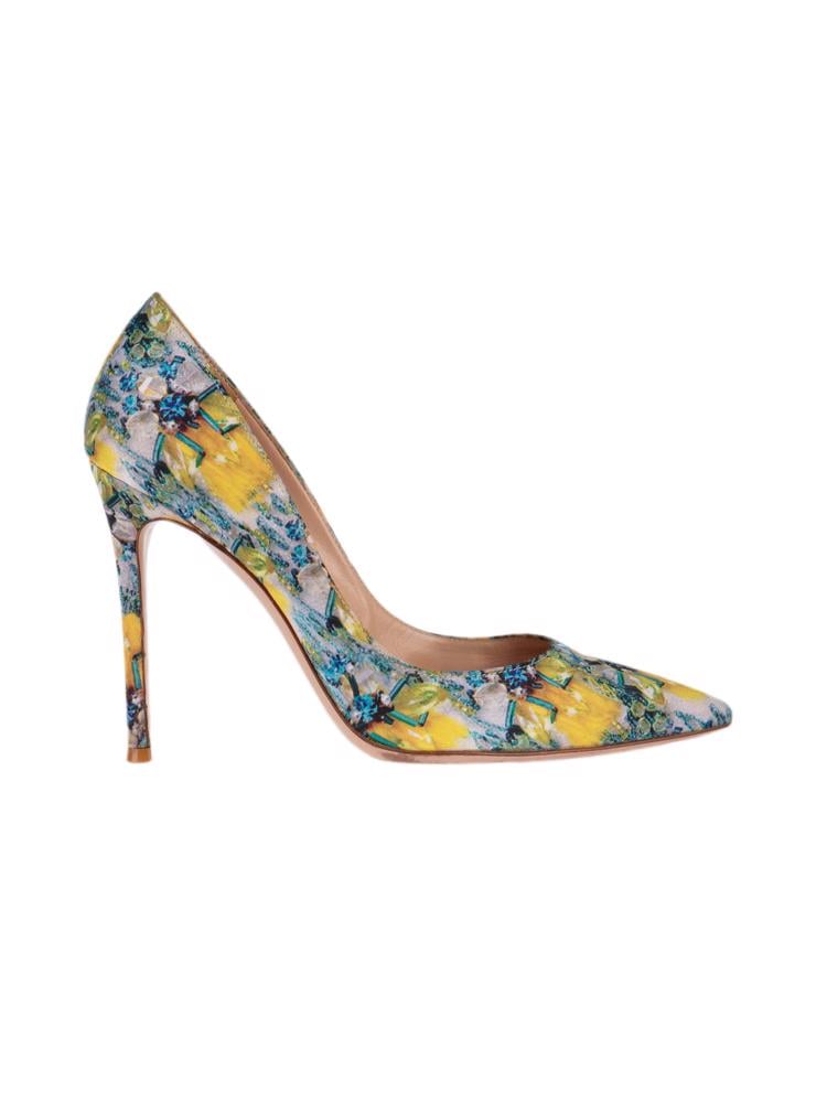 Bayan Mavi GIANVITO ROSSI X MARY KATRANTZOU AYAKKABI