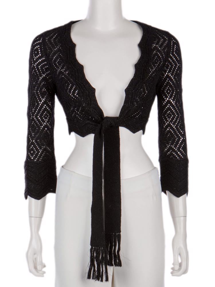 Bayan Siyah DIANE VON FURSTENBERG BOLERO