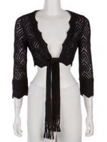 Bayan Siyah DIANE VON FURSTENBERG BOLERO