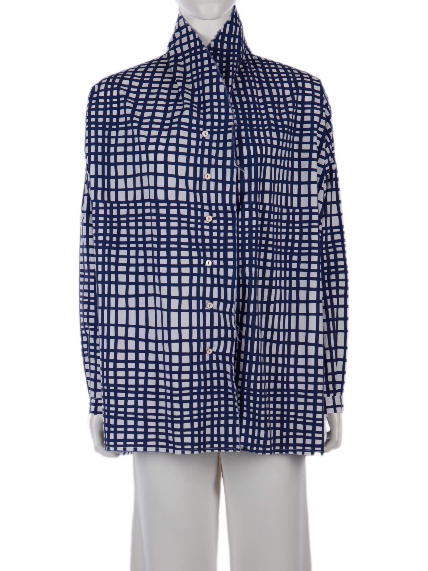 Bayan Lacivert HANNOH WESSEL GÖMLEK