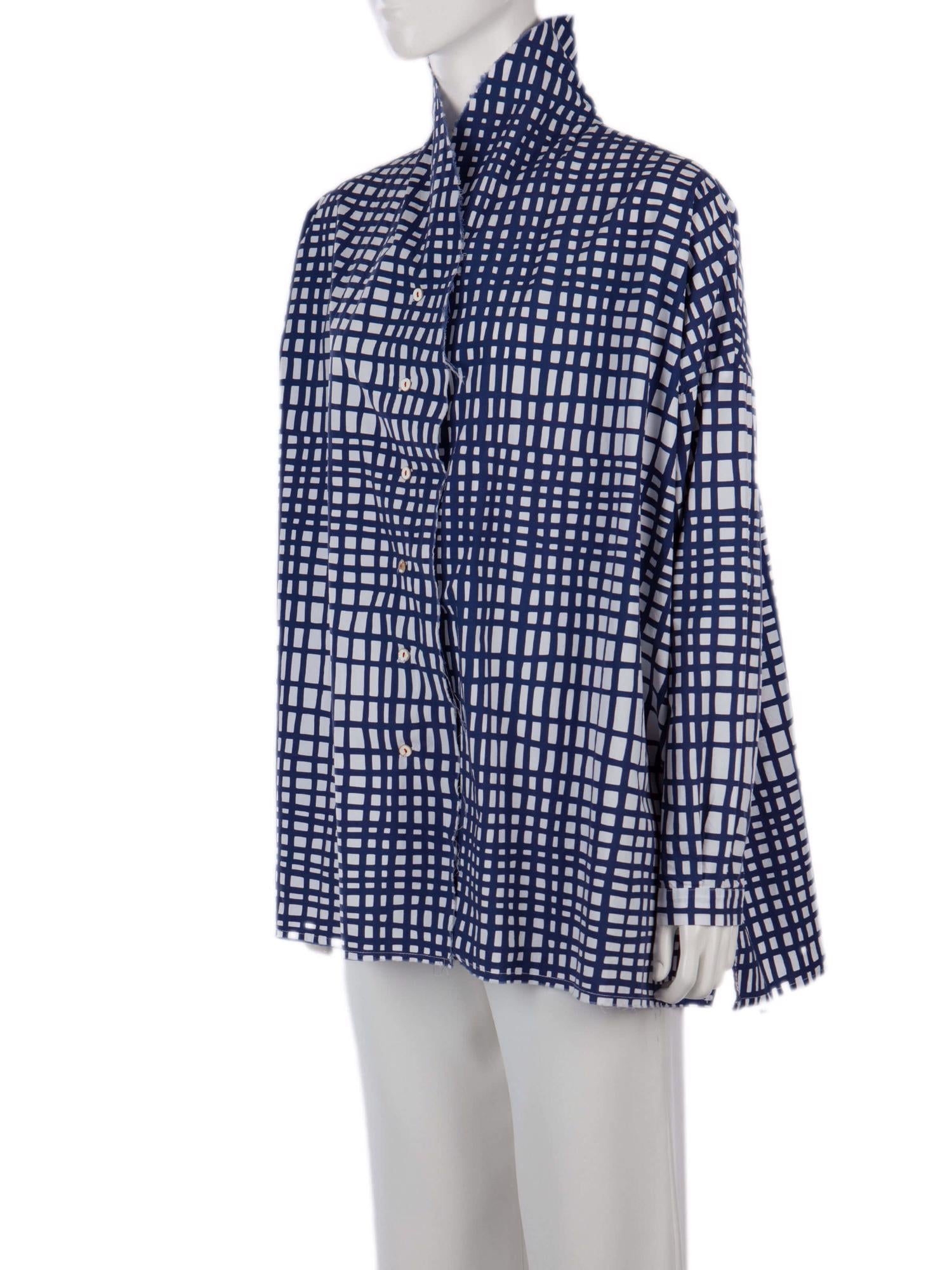 Bayan Lacivert HANNOH WESSEL GÖMLEK