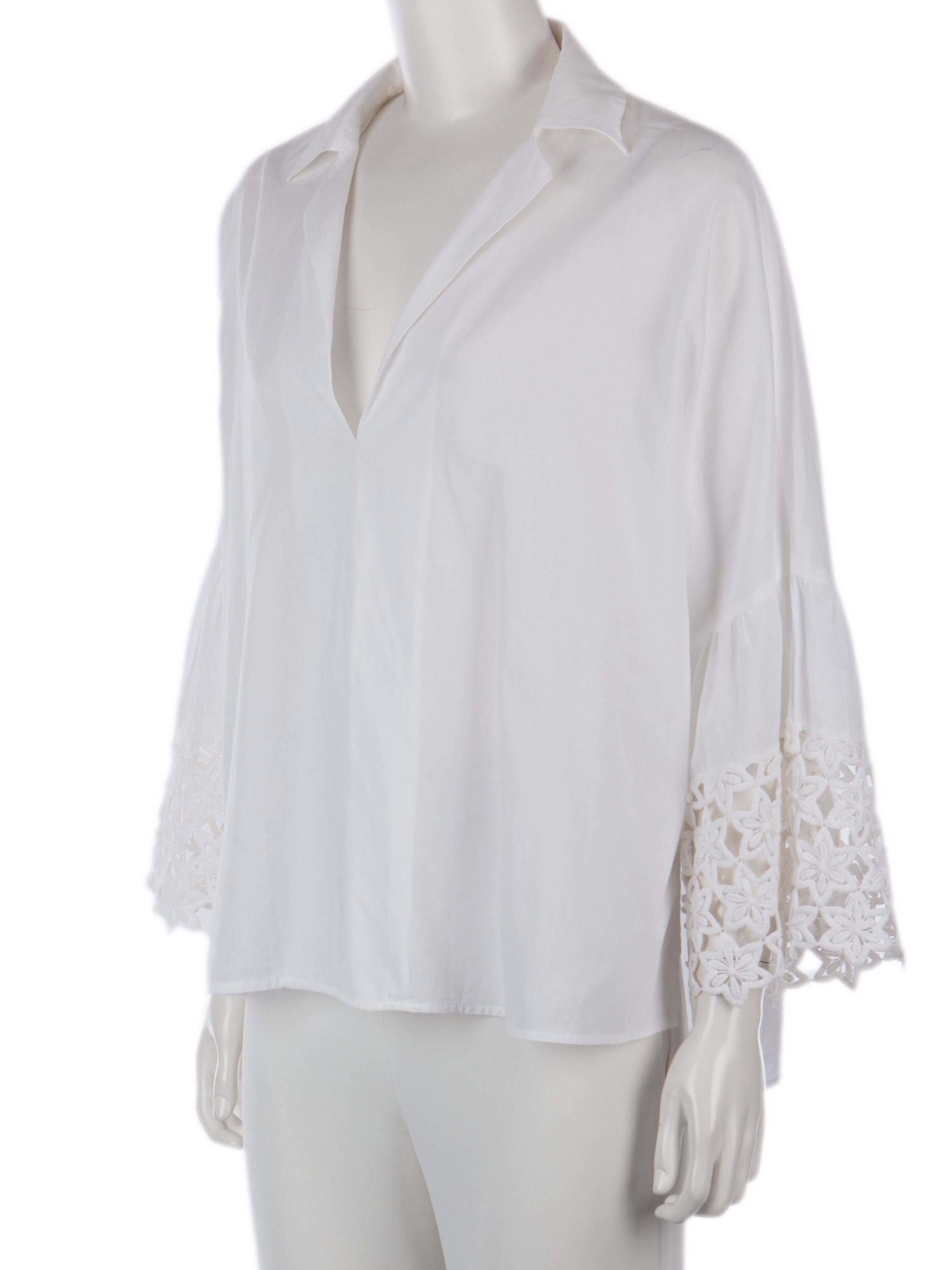 Bayan Beyaz OUTPOST BLUZ