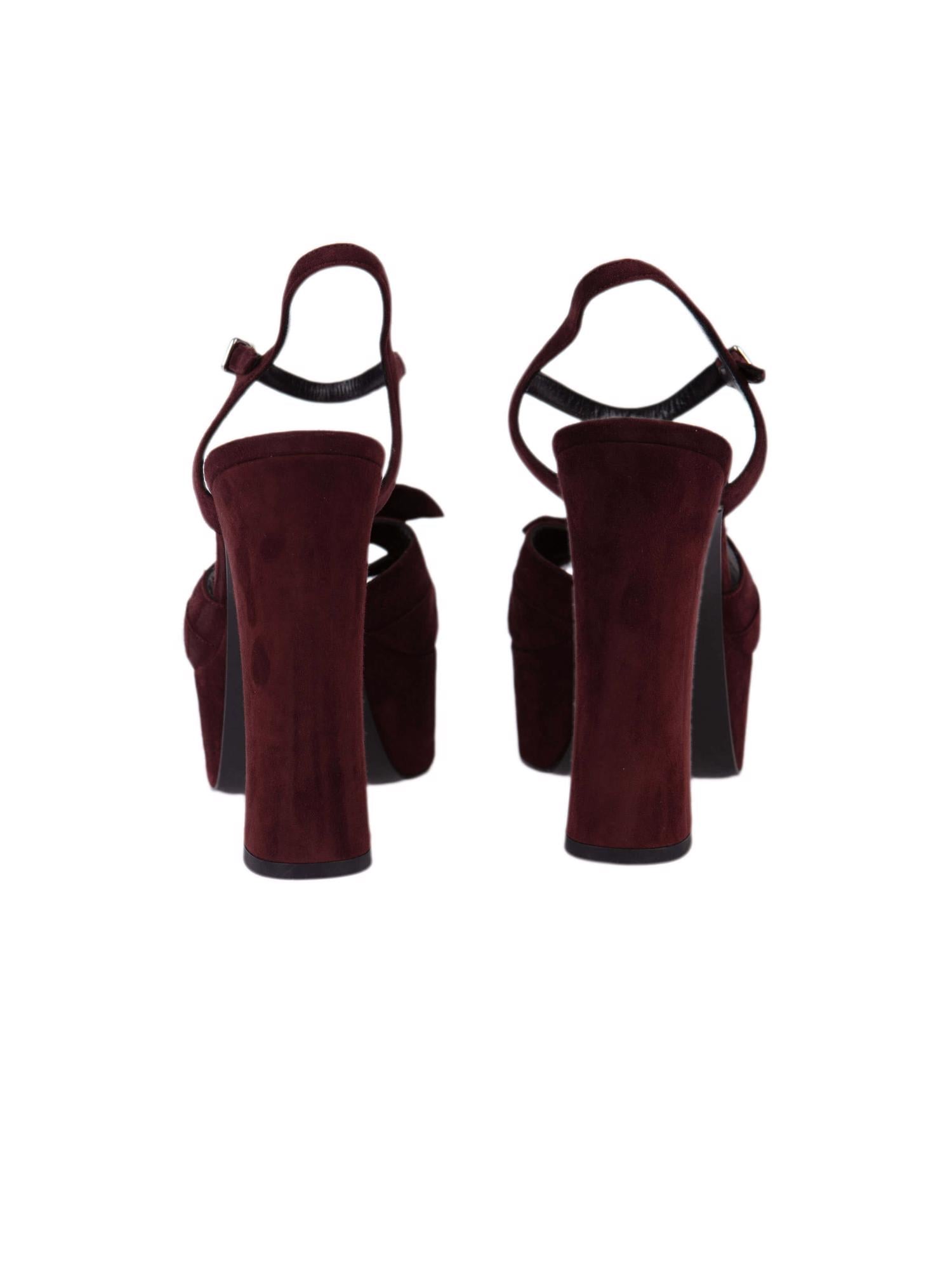 Bayan Kırmızı SAINT LAURENT AYAKKABI