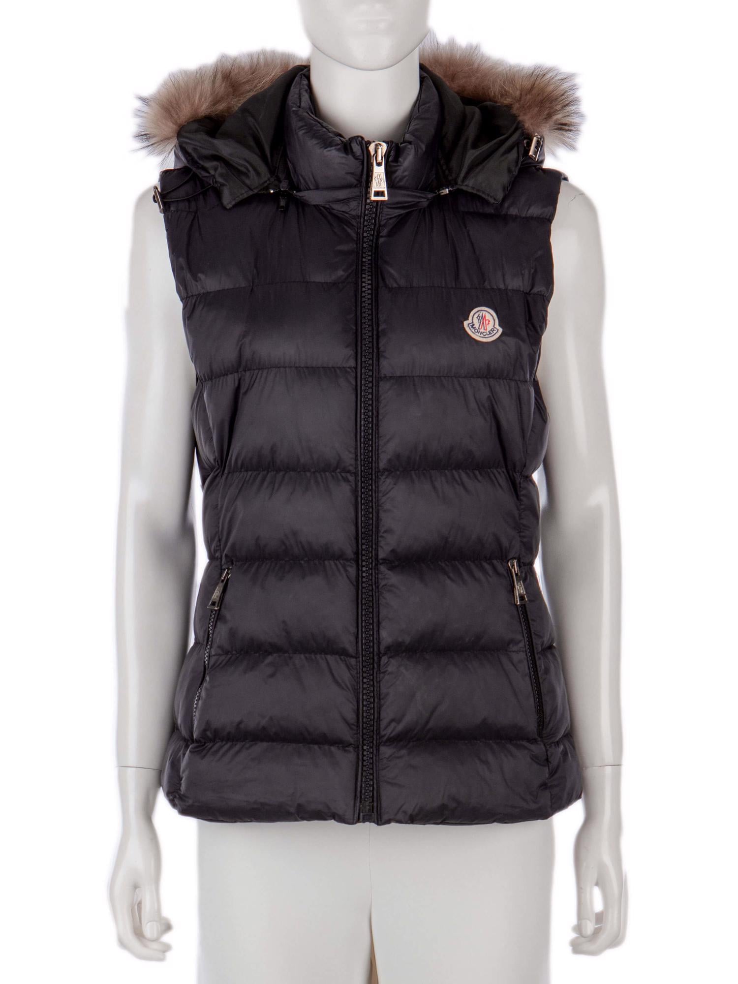 Bayan Siyah MONCLER YELEK