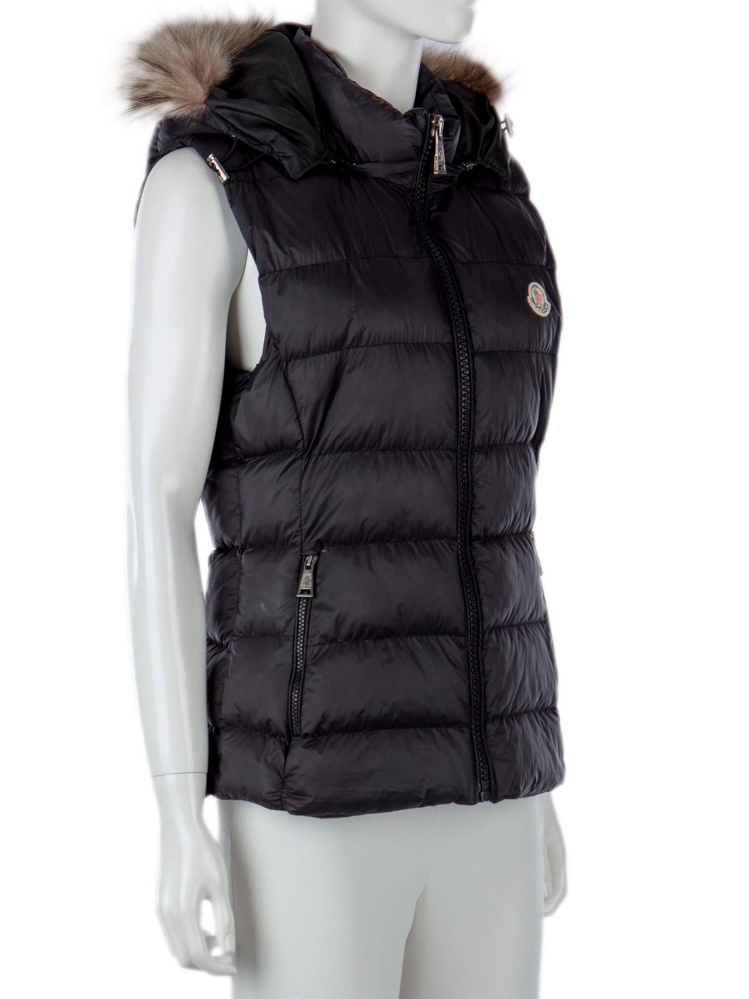 Bayan Siyah MONCLER YELEK