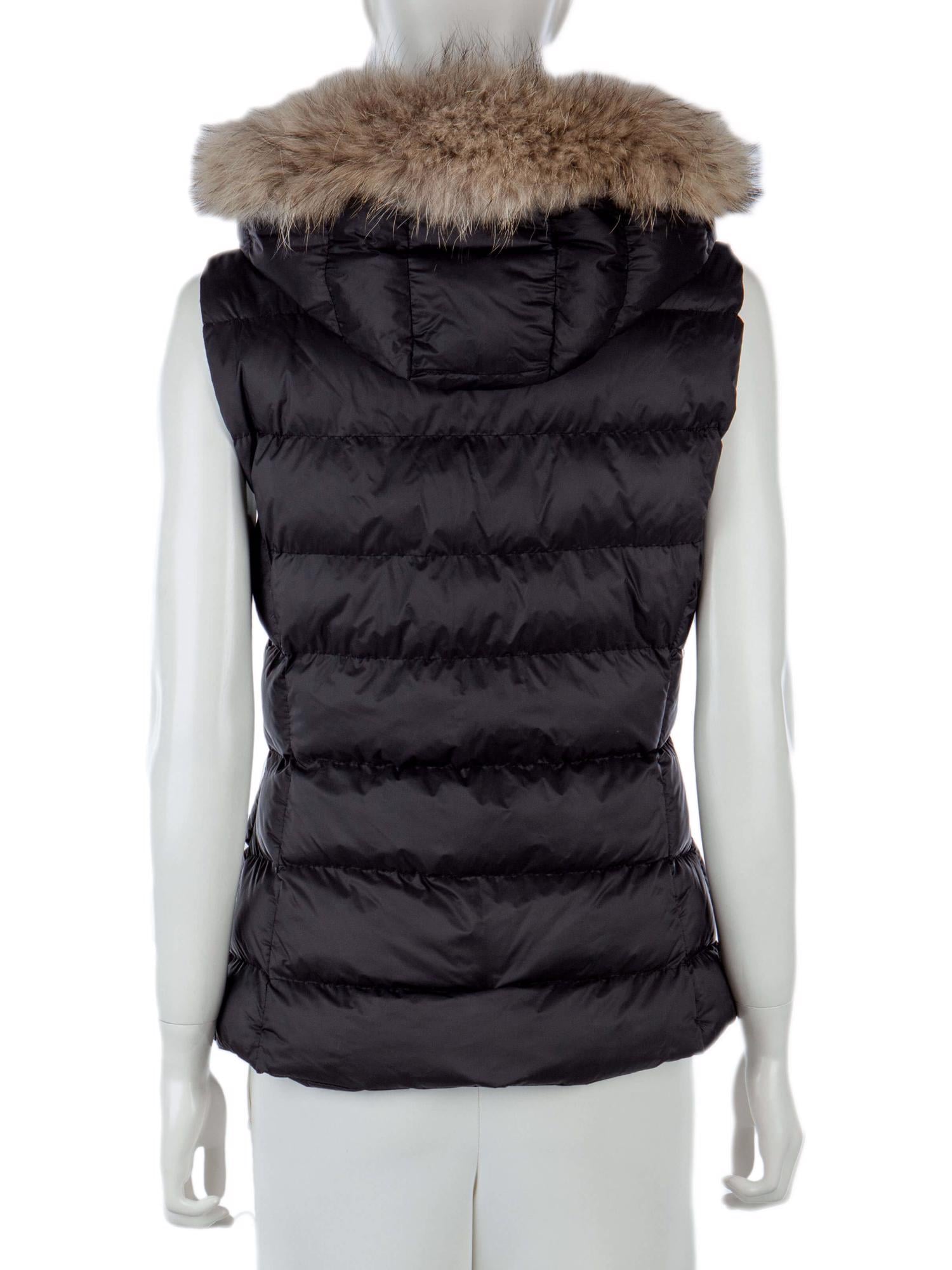 Bayan Siyah MONCLER YELEK