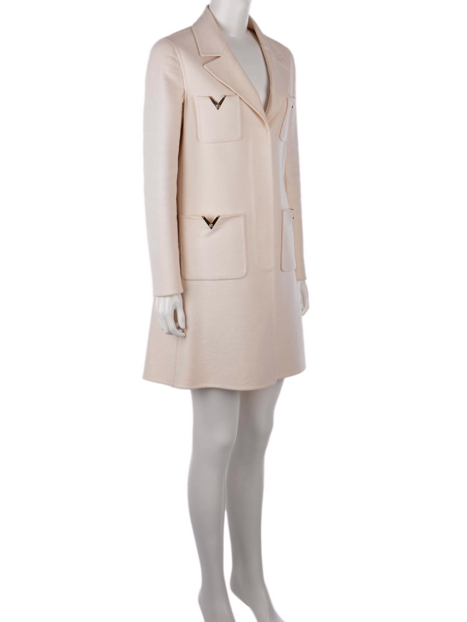 Bayan Krem VALENTINO PALTO