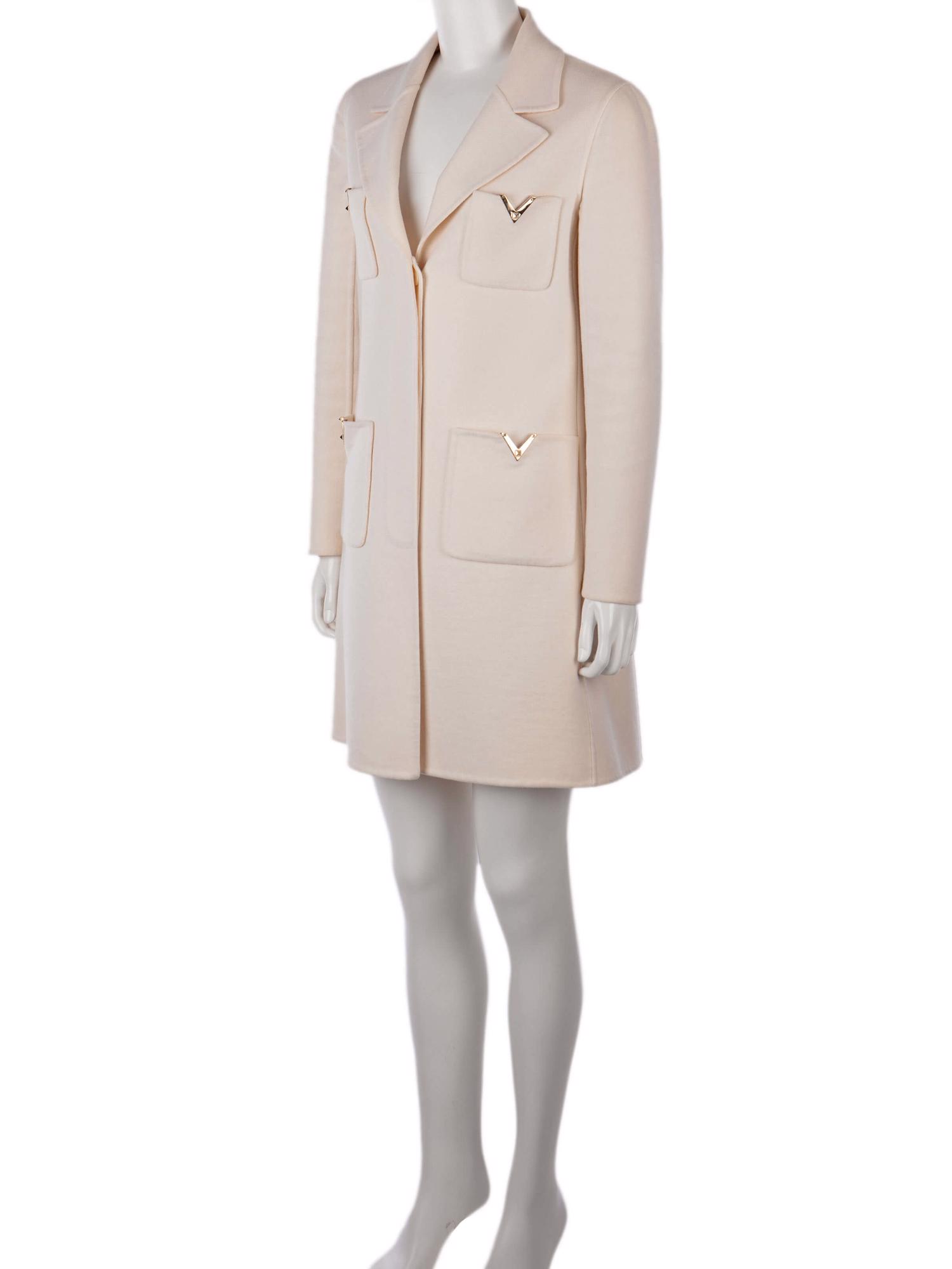 Bayan Krem VALENTINO PALTO