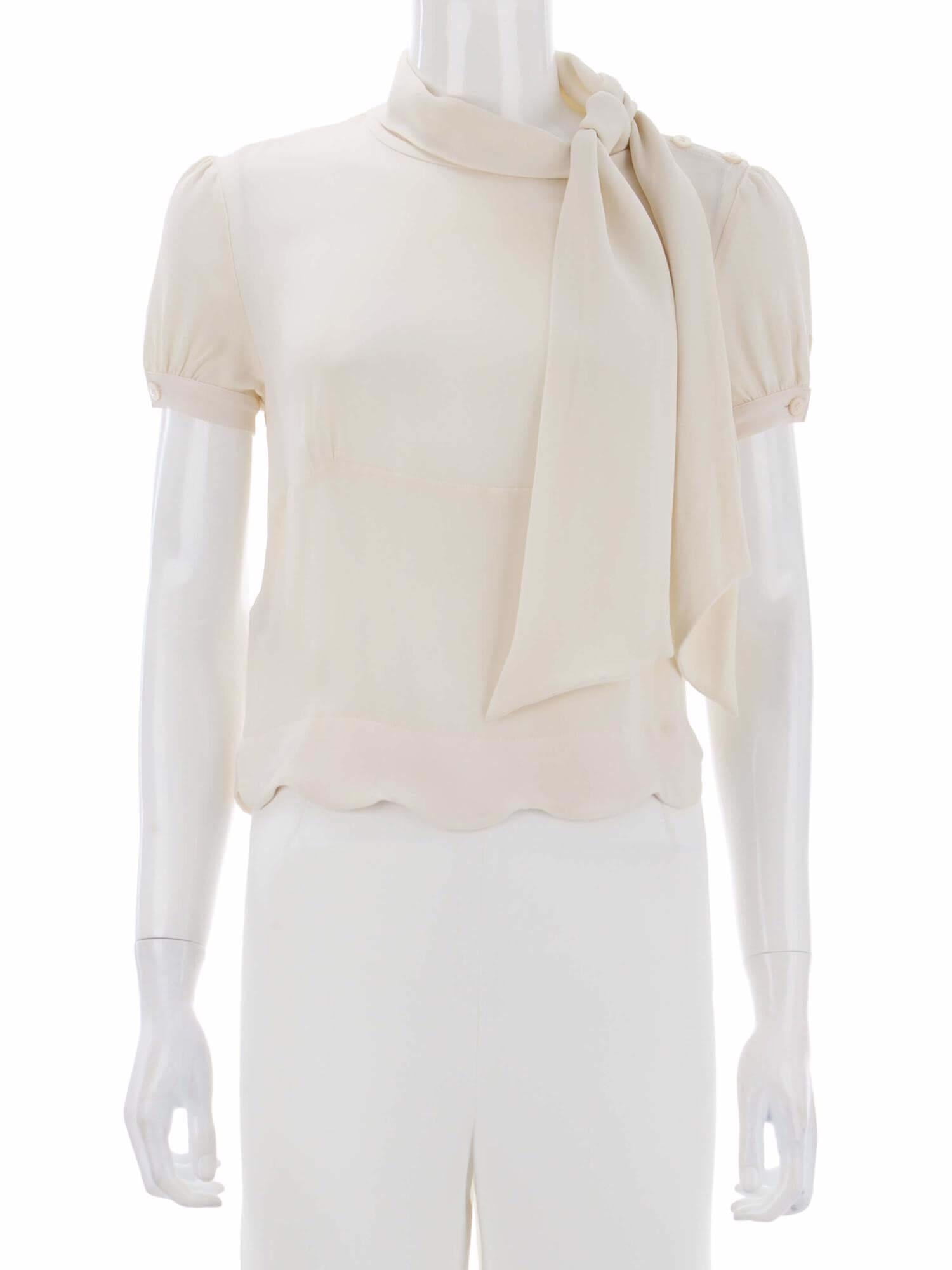 Bayan Krem RED VALENTINO BLUZ