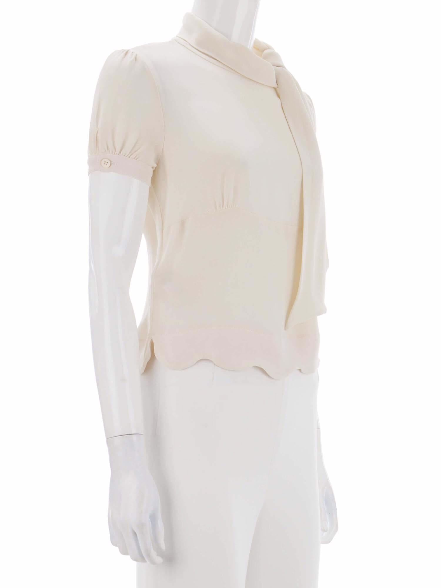 Bayan Krem RED VALENTINO BLUZ