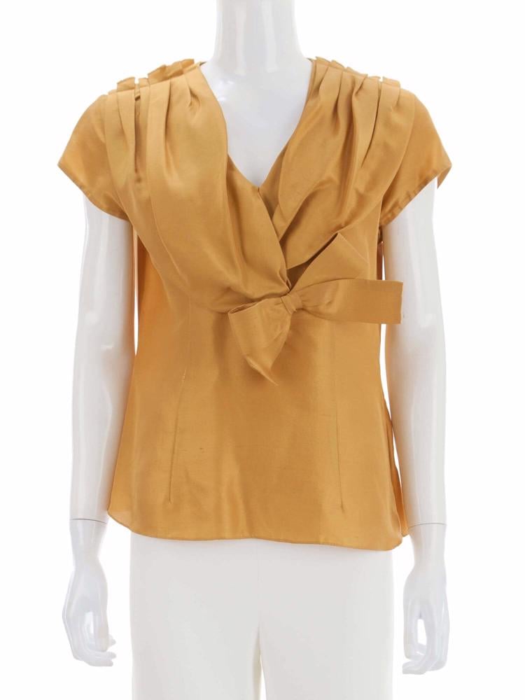 Bayan Sarı OSCAR DE LA RENTA BLUZ