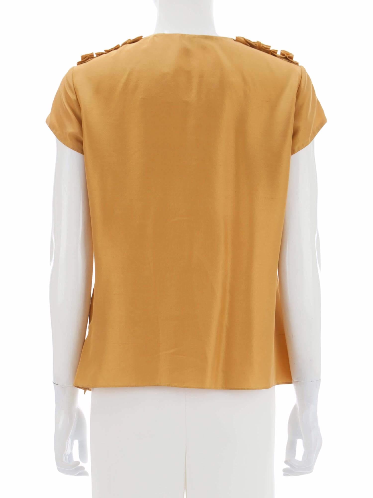 Bayan Sarı OSCAR DE LA RENTA BLUZ