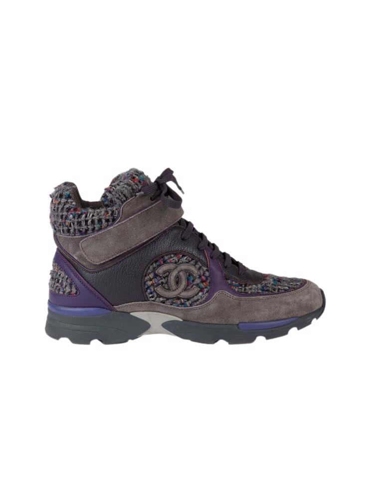 Bayan Gri CHANEL SNEAKER BOT