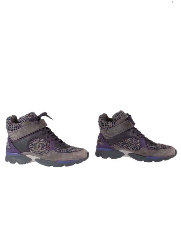 Bayan Gri CHANEL SNEAKER BOT