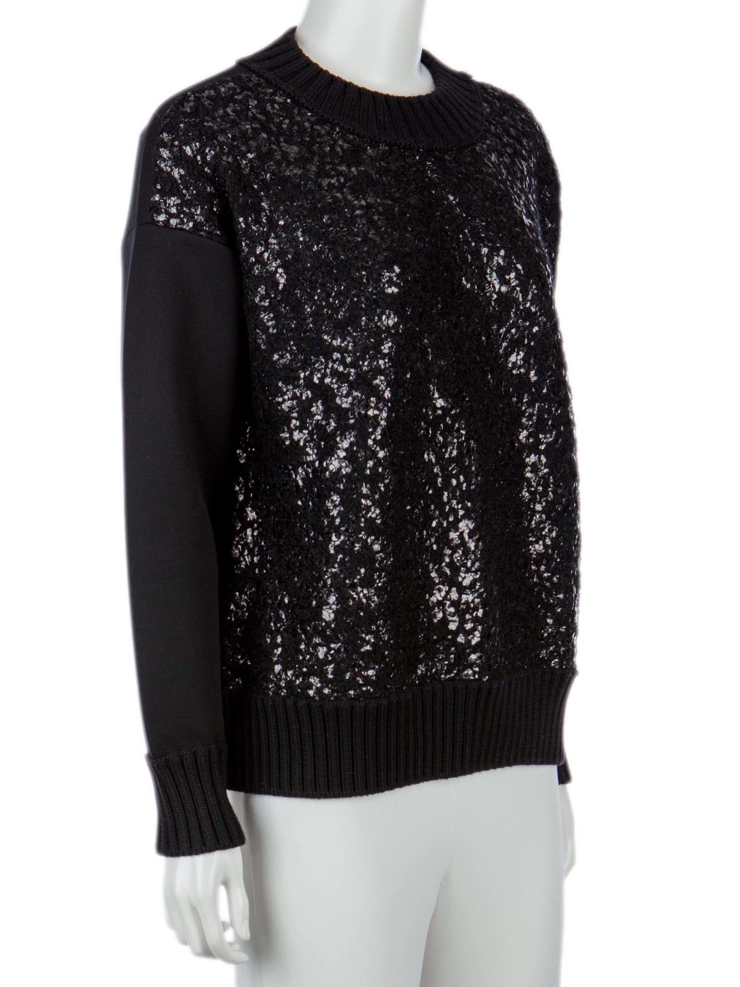 Bayan Siyah MONCLER SWEATSHIRT