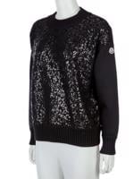 Bayan Siyah MONCLER SWEATSHIRT